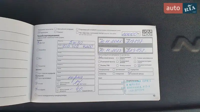 Внедорожник / Кроссовер Volkswagen Touareg 2015 в Черновцах документ