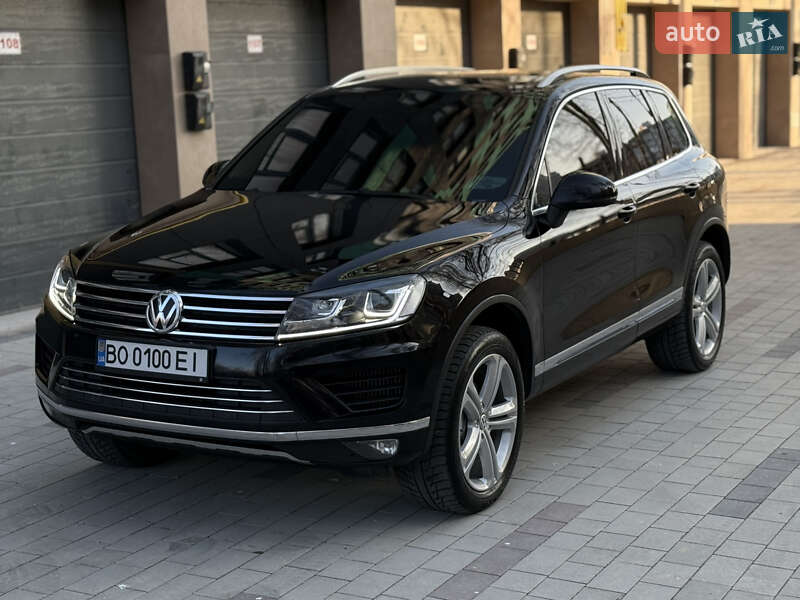 Позашляховик / Кросовер Volkswagen Touareg 2014 в Тернополі