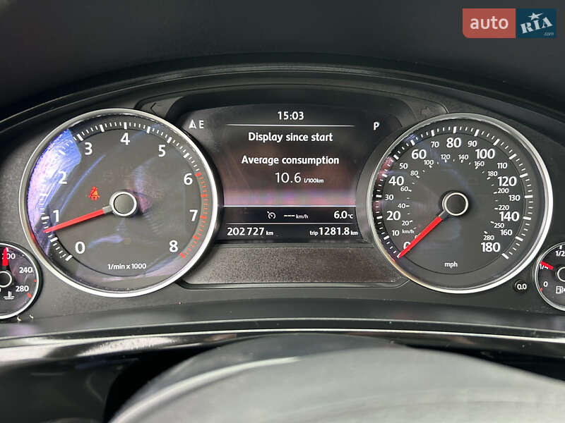 Внедорожник / Кроссовер Volkswagen Touareg 2013 в Полтаве