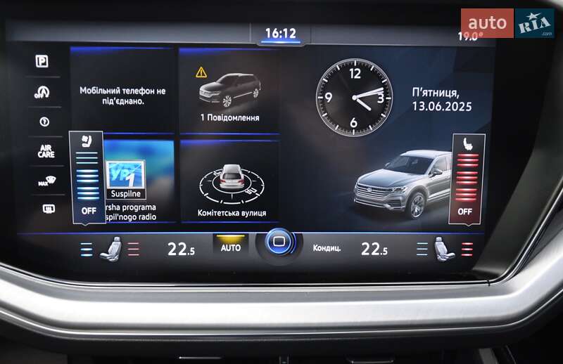 Внедорожник / Кроссовер Volkswagen Touareg 2018 в Одессе