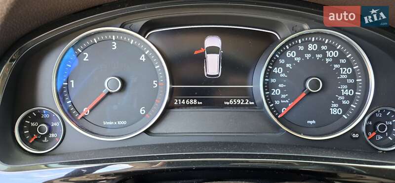 Позашляховик / Кросовер Volkswagen Touareg 2012 в Дніпрі