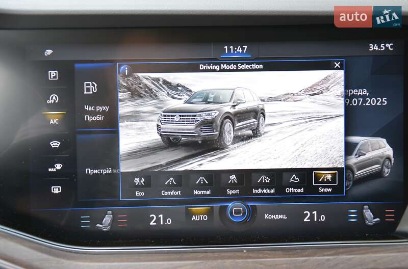Внедорожник / Кроссовер Volkswagen Touareg 2019 в Киеве