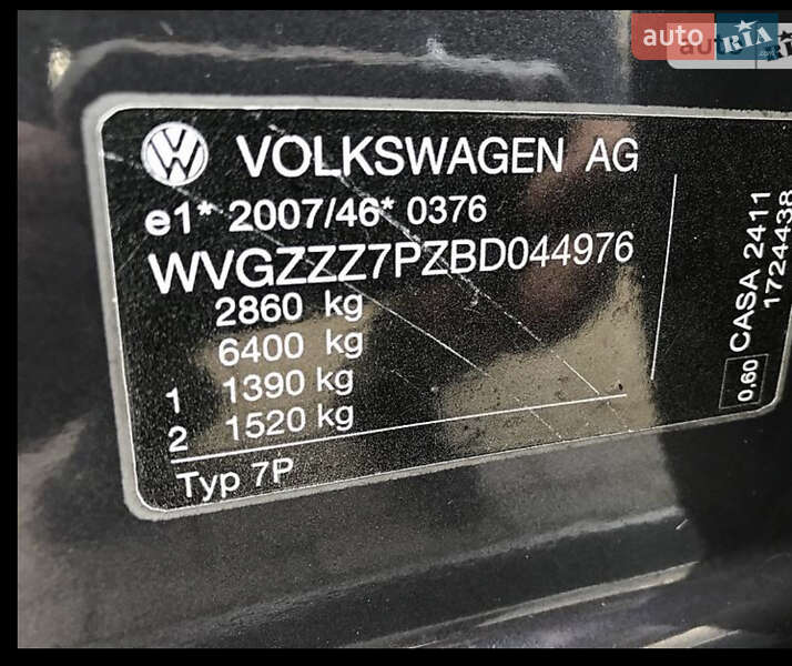 Внедорожник / Кроссовер Volkswagen Touareg 2011 в Мостиске фото 10 Внедорожник / Кроссовер Volkswagen Touareg 2011 в Мостиске