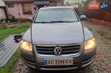 Внедорожник / Кроссовер Volkswagen Touareg 2003 в Хусте