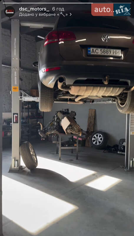 Внедорожник / Кроссовер Volkswagen Touareg 2011 в Луцке