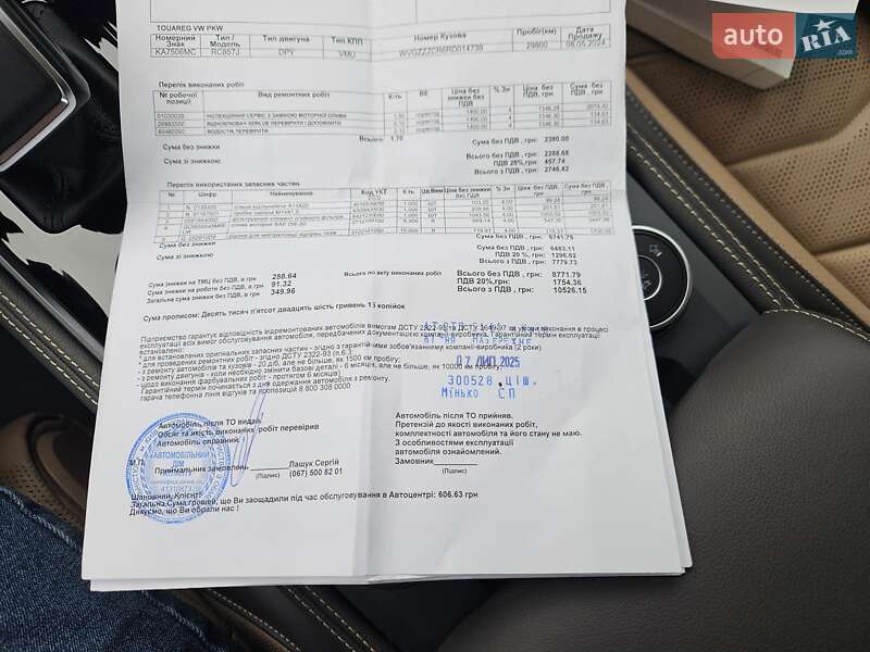 Позашляховик / Кросовер Volkswagen Touareg 2024 в Києві фото 57 Позашляховик / Кросовер Volkswagen Touareg 2024 в Києві