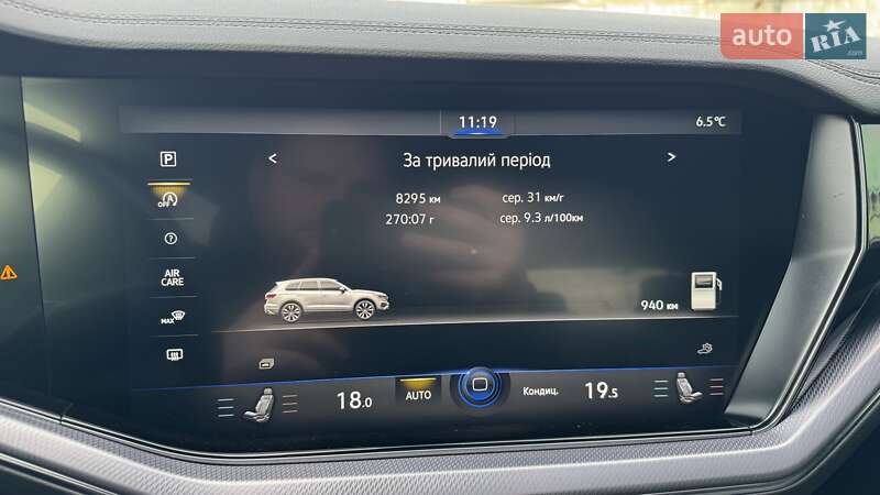 Внедорожник / Кроссовер Volkswagen Touareg 2019 в Киеве