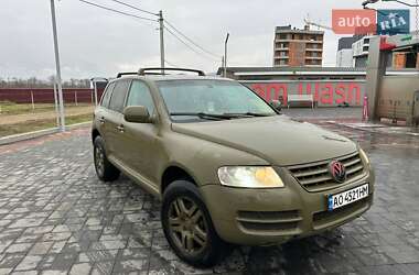 Внедорожник / Кроссовер Volkswagen Touareg 2004 в Хусте