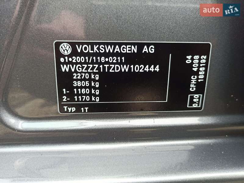 Мінівен Volkswagen Touran 2013 в Самборі