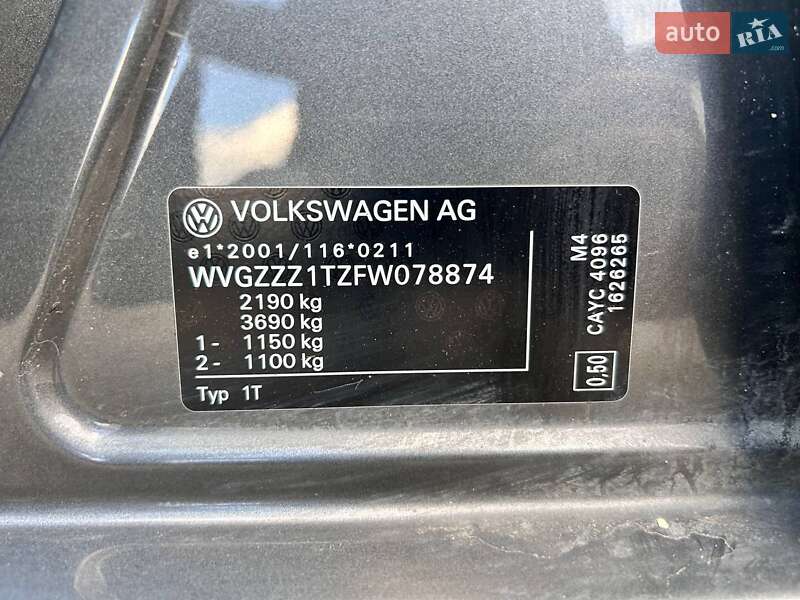 Минивэн Volkswagen Touran 2015 в Одессе фото 34 Минивэн Volkswagen Touran 2015 в Одессе