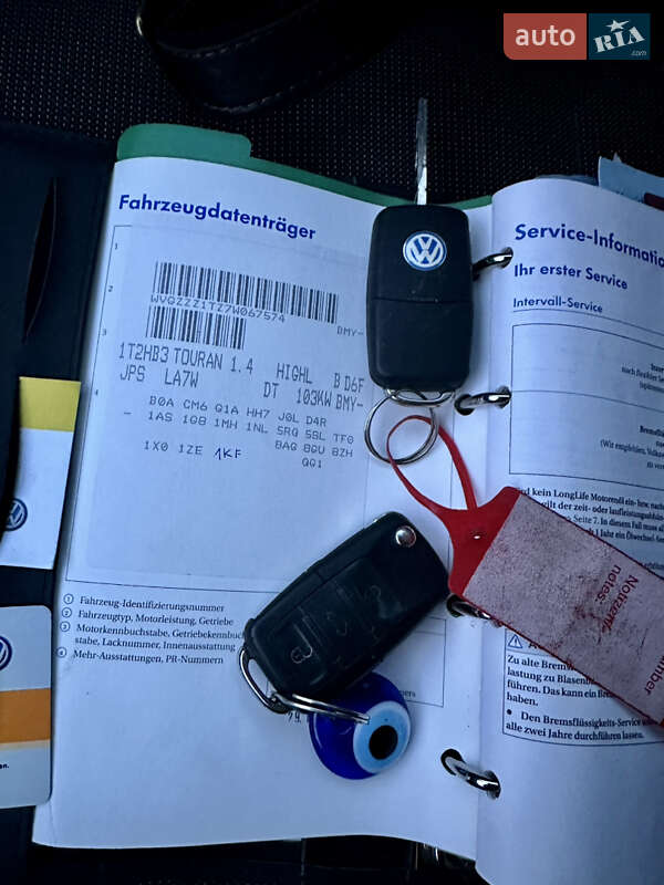 Минивэн Volkswagen Touran 2007 в Дубно фото 50 Минивэн Volkswagen Touran 2007 в Дубно