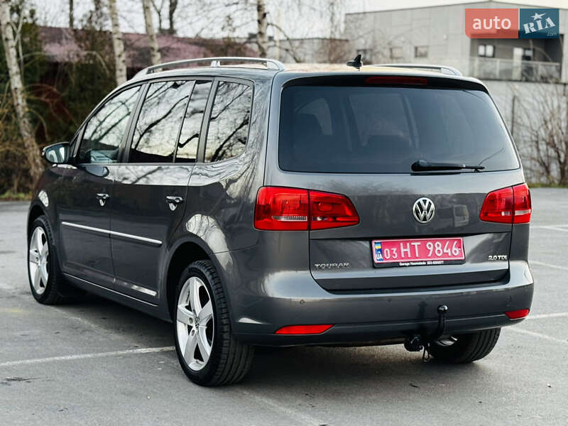 Мінівен Volkswagen Touran 2012 в Здолбуніві