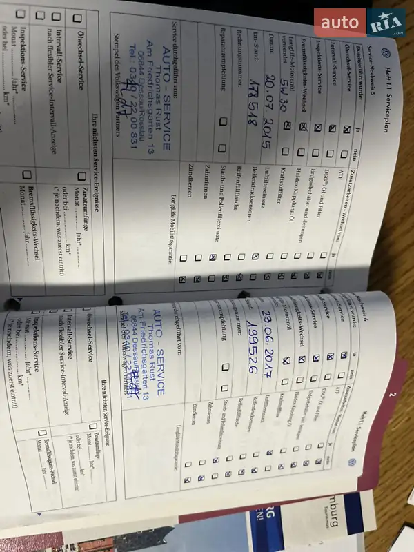 Минивэн Volkswagen Touran 2007 в Звягеле документ 10 фото Минивэн Volkswagen Touran 2007 в Звягеле документ