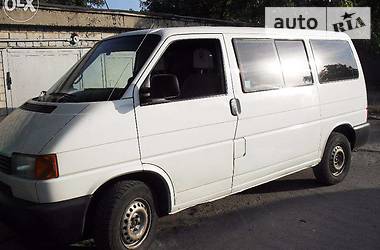 Вантажопасажирський фургон Volkswagen Transporter 2001 в Енергодарі