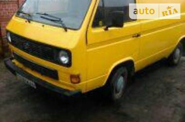 Вантажопасажирський фургон Volkswagen Transporter 1987 в Чернігові