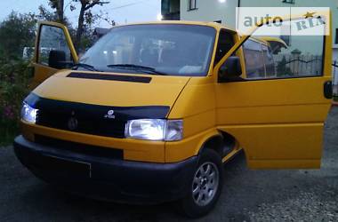 Грузопассажирский фургон Volkswagen Transporter 1999 в Самборе