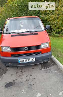 Мінівен Volkswagen Transporter 1996 в Рахові