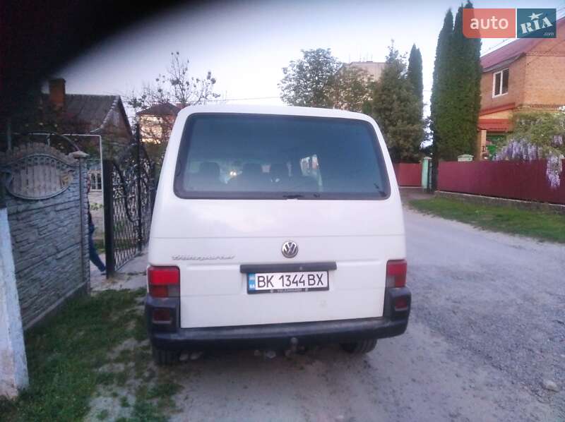 Минивэн Volkswagen Transporter 2002 в Здолбунове
