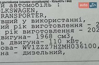 Грузовой фургон Volkswagen Transporter 2021 в 
