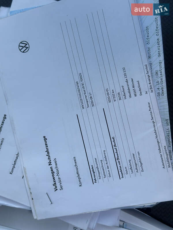 Грузовой фургон Volkswagen Transporter 2020 в Дубно