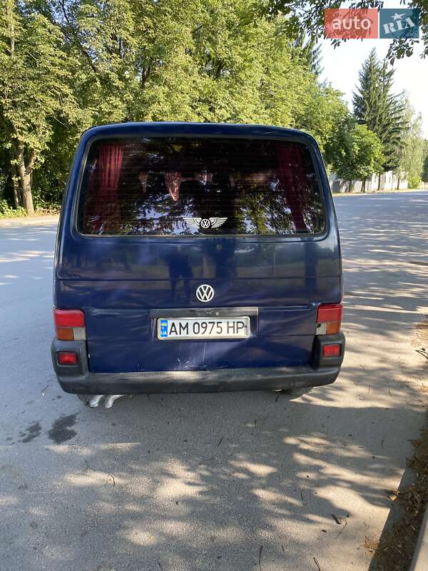 Мінівен Volkswagen Transporter 1994 в Звягелі