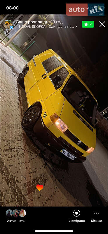 Минивэн Volkswagen Transporter 1999 в Калуше