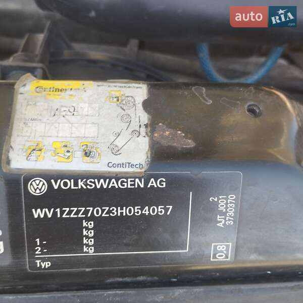 Минивэн Volkswagen Transporter 2003 в Черкассах