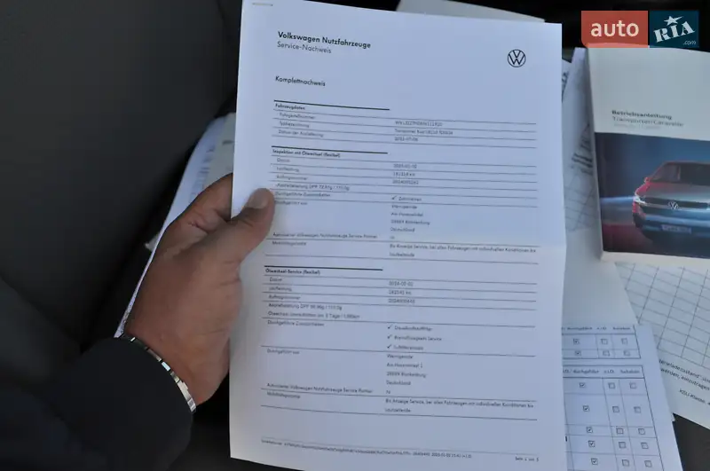 Грузовой фургон Volkswagen Transporter 2021 в Киеве документ