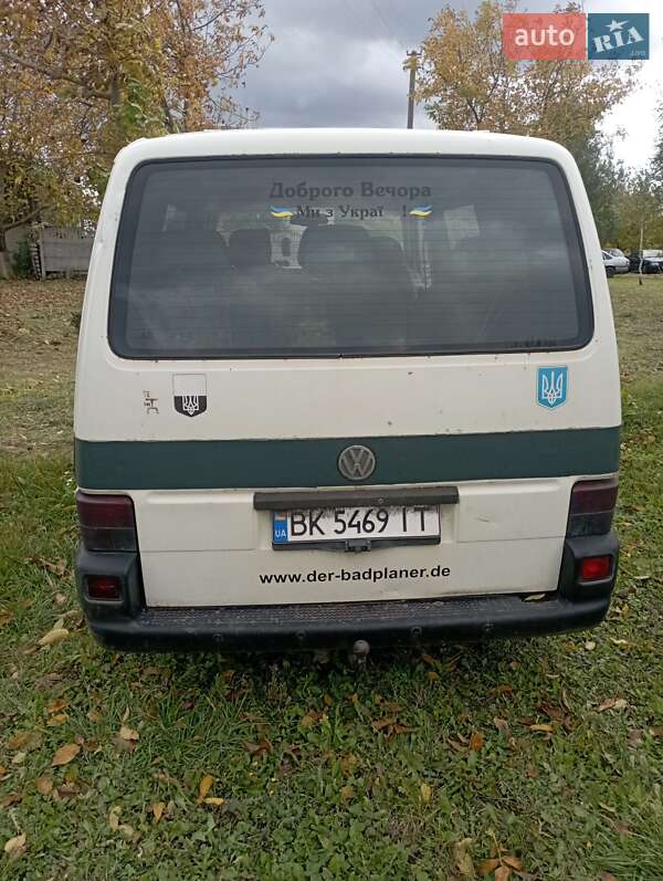 Минивэн Volkswagen Transporter 1998 в Здолбунове фото 5 Минивэн Volkswagen Transporter 1998 в Здолбунове