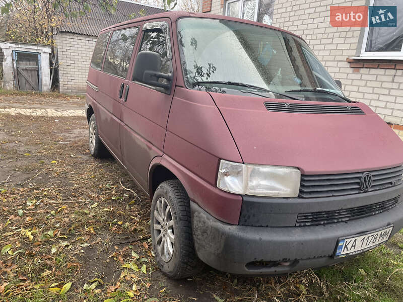 Минивэн Volkswagen Transporter 1995 в Славянске фото 3 Минивэн Volkswagen Transporter 1995 в Славянске