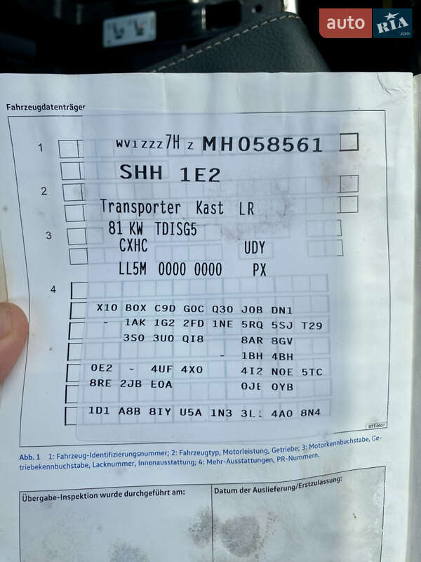 Вантажний фургон Volkswagen Transporter 2021 в Києві фото 50 Вантажний фургон Volkswagen Transporter 2021 в Києві