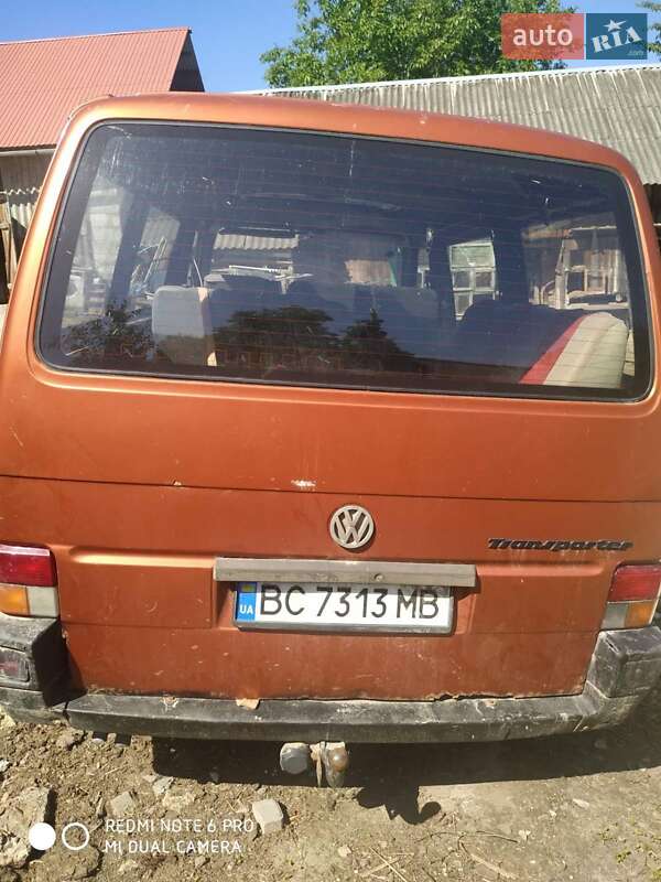 Минивэн Volkswagen Transporter 1992 в Бобрке фото 6 Минивэн Volkswagen Transporter 1992 в Бобрке
