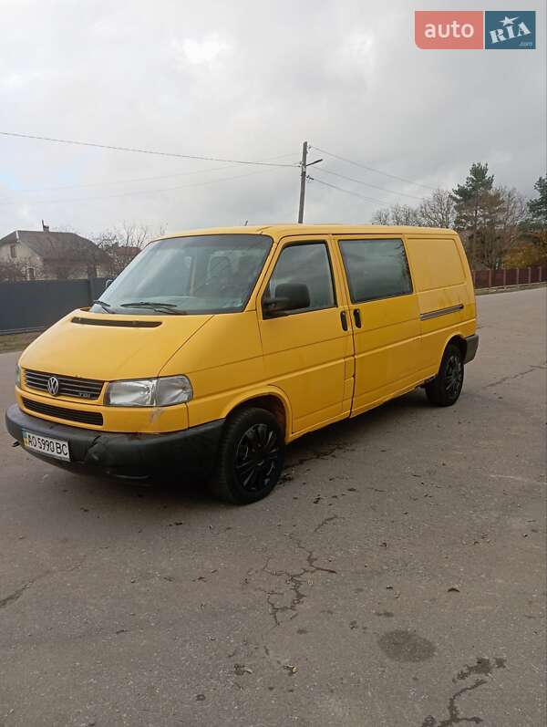 Вантажний фургон Volkswagen Transporter 2001 в Калуші фото 3 Вантажний фургон Volkswagen Transporter 2001 в Калуші