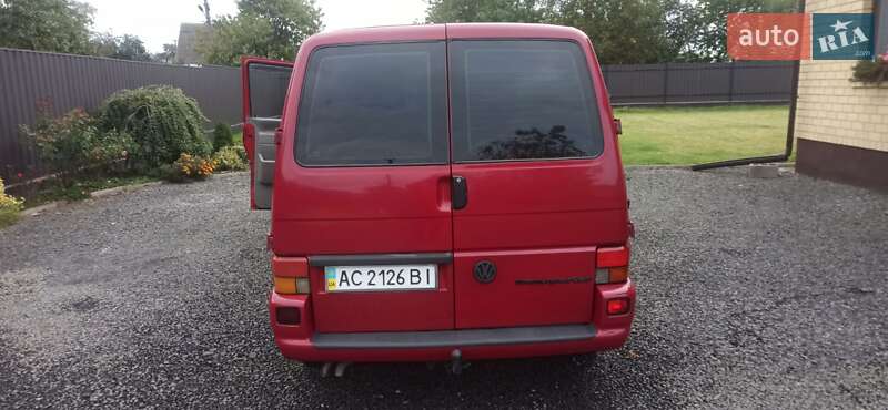 Мінівен Volkswagen Transporter 2000 в Луцьку фото 4 Мінівен Volkswagen Transporter 2000 в Луцьку