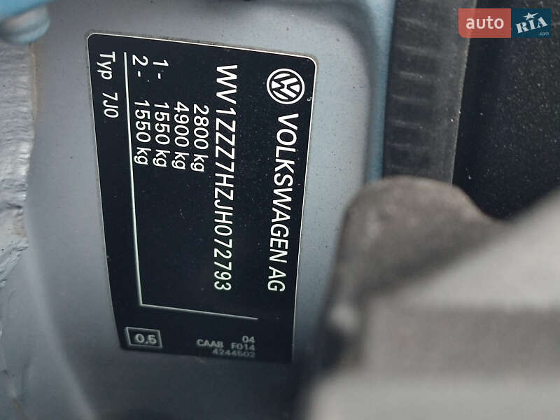 Вантажний фургон Volkswagen Transporter 2018 в Луцьку