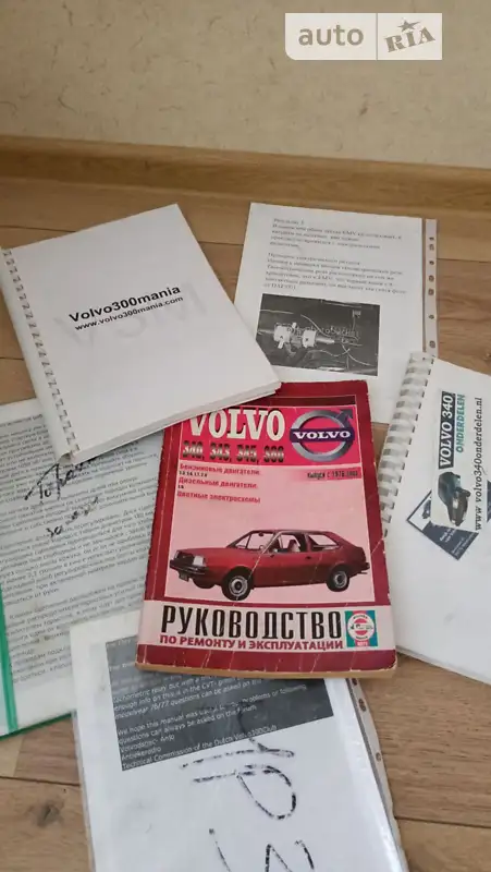 Купе Volvo 340 1986 в Березані документ