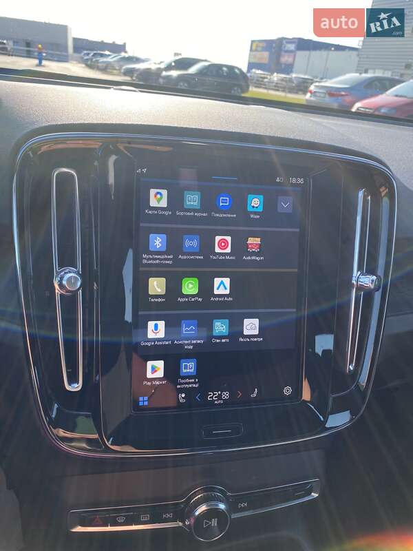 Внедорожник / Кроссовер Volvo C40 Recharge 2023 в Львове фото 18 Внедорожник / Кроссовер Volvo C40 Recharge 2023 в Львове