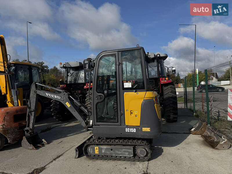 Міні-екскаватор Volvo EC 15D 2017 в Києві фото 2 Міні-екскаватор Volvo EC 15D 2017 в Києві