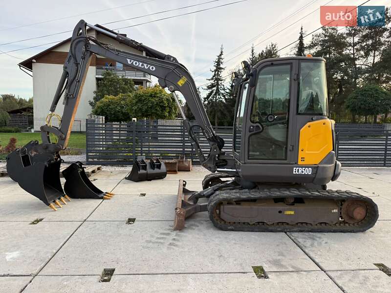 Миниэкскаватор Volvo ECR 50D 2016 в Ужгороде фото 3 Миниэкскаватор Volvo ECR 50D 2016 в Ужгороде