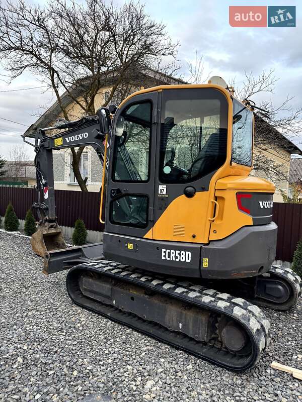 Миниэкскаватор Volvo ECR 58D 2018 в Долине фото 6 Миниэкскаватор Volvo ECR 58D 2018 в Долине