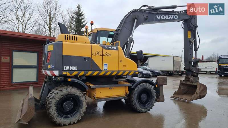 Колесный экскаватор Volvo EW 140C 2013 в Одессе фото 8 Колесный экскаватор Volvo EW 140C 2013 в Одессе