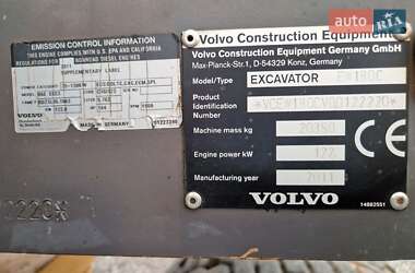 Колесный экскаватор Volvo EW 180C 2011 в 