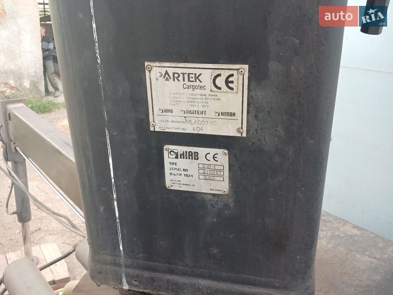 Кран-манипулятор Volvo FH 12 2000 в Запорожье