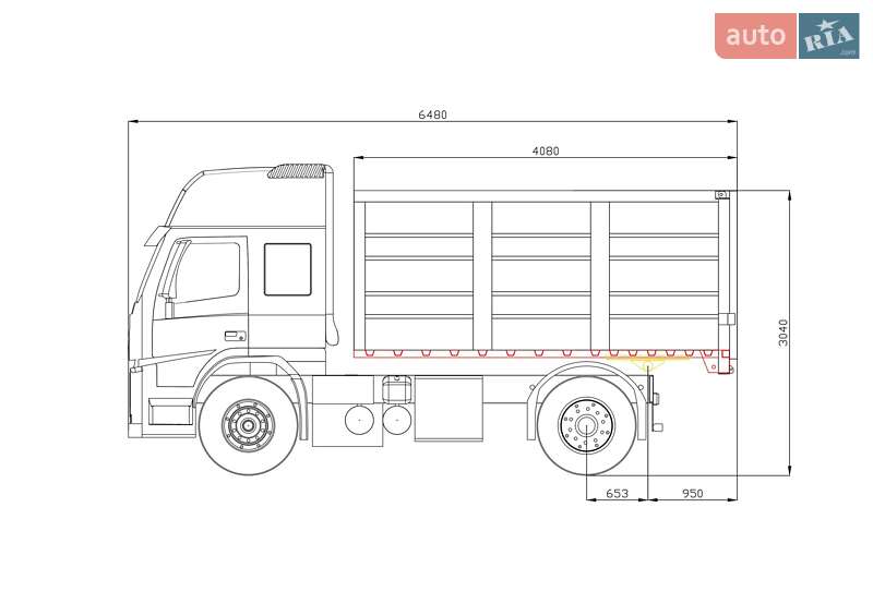 Тягач Volvo FM 13 2007 в Тернополі