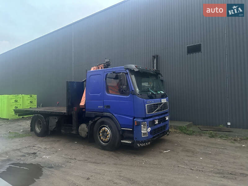 Кран-манипулятор Volvo FM 9 2002 в Броварах