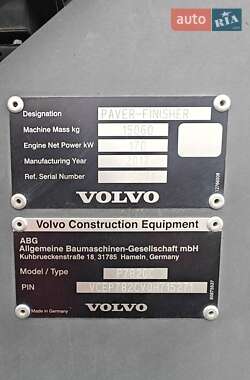 Асфальтоукладчик Volvo P 7820D ABG 2017 в 