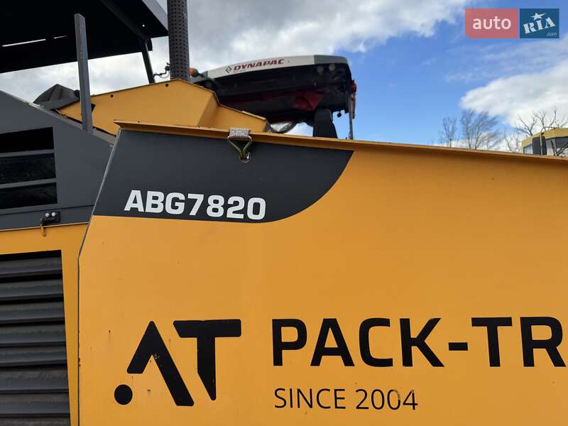 Асфальтоукладчик Volvo P 7820D ABG 2007 в Кам'янському