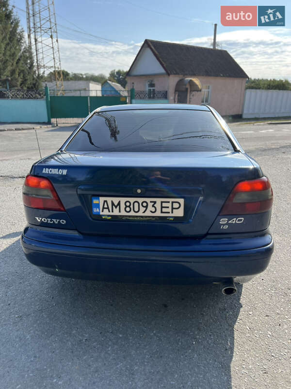 Седан Volvo S40 1997 в Звягеле фото 6 Седан Volvo S40 1997 в Звягеле