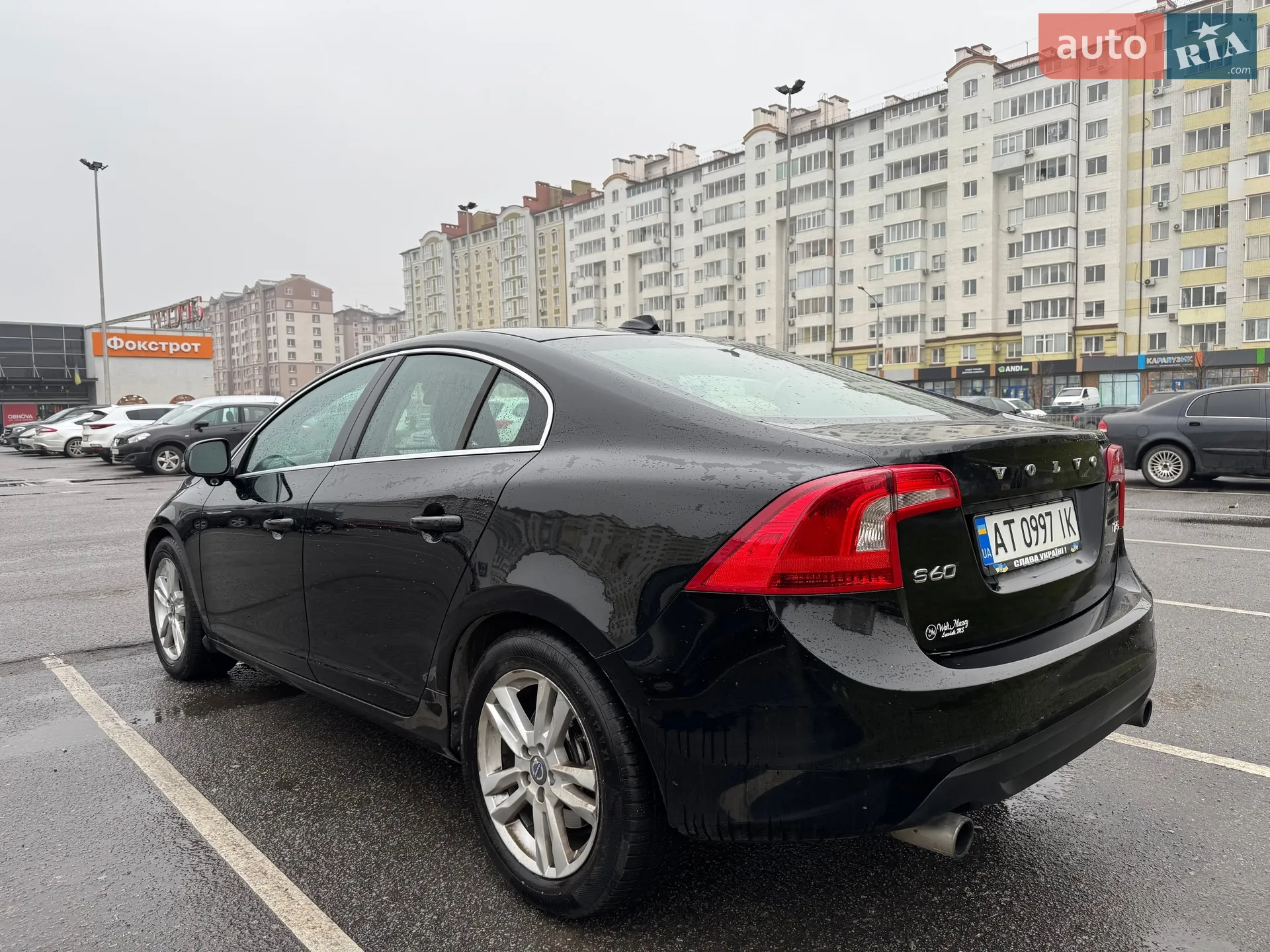 Volvo S60 2012 VIN YV1612FS6D2201806 фото оголошення 3 з 5