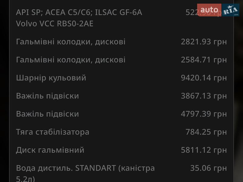 Седан Volvo S90 2016 в Києві